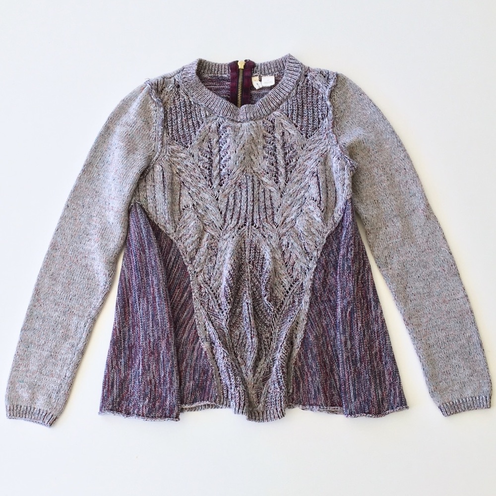 Anthropologie Moth Antia Swing Sweater Top XS - Picture 2 of 4